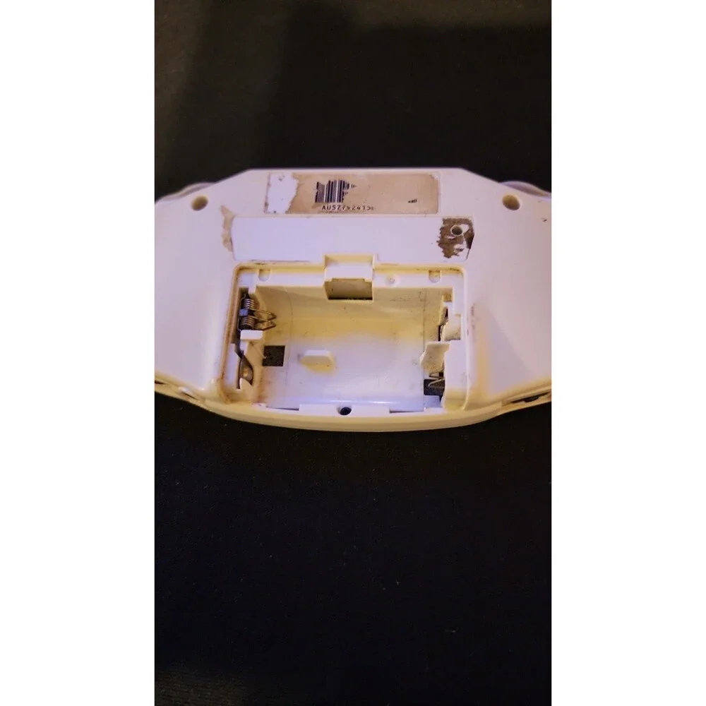 Nintendo Game Boy Advance GBA white Handheld Console (AGB-001) Tested